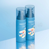 30ml 50ml 60ml Botol Pompa Lotion Berwarna Biru dengan Pompa Plastik untuk Body Lotion