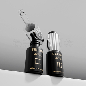 5ml Glass Dropper Bote na may Press Botton Dropper