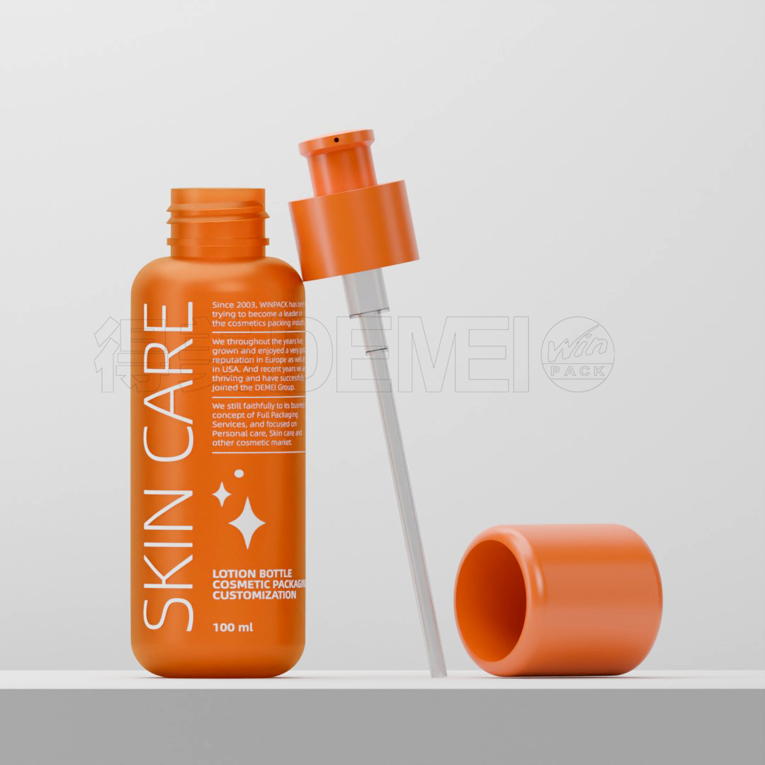 50ml 100ml PET 플라스틱 로션 스프레이 병