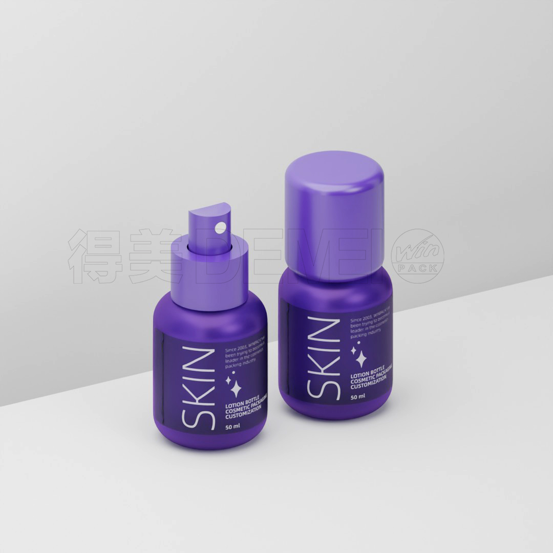 50ml 100ml PET 플라스틱 로션 스프레이 병