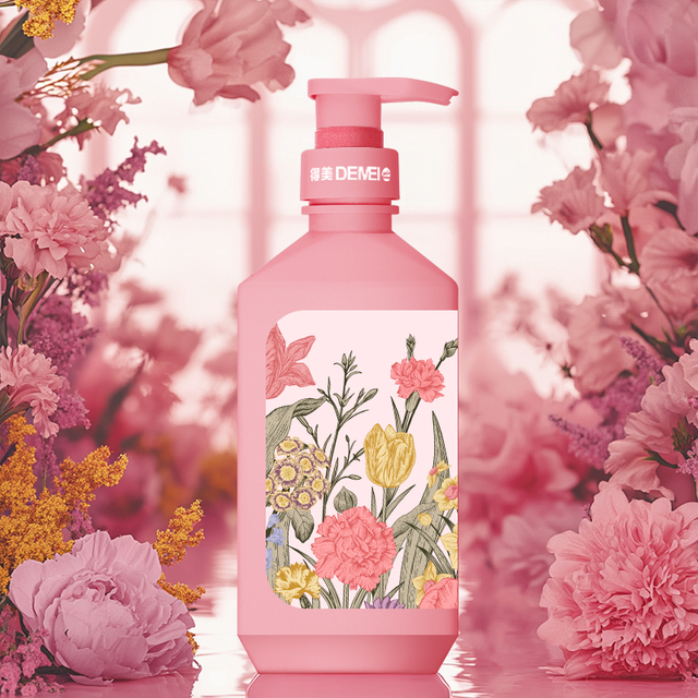 샴푸와 바디 워시를 위한 600ml HDPE 플라스틱 로션 펌프 병