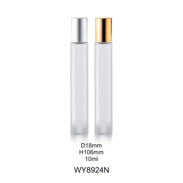 Serumlar i&ccedil;in Metal Kapaklı Şişelerde 10ml Kalıp Buzlu veya Amber Cam Rulo