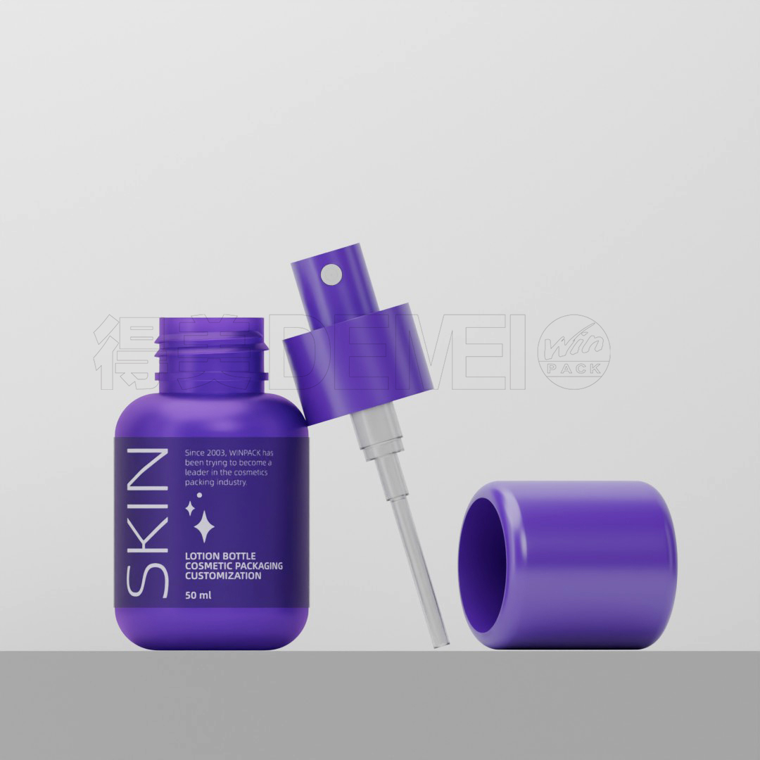 50ml 100ml PET 플라스틱 로션 스프레이 병