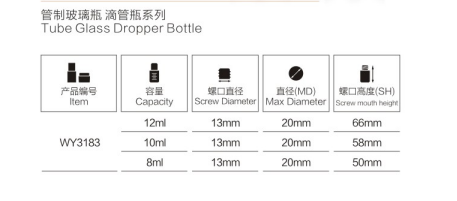 Chai nhỏ giọt mỹ phẩm UV bạc s&aacute;ng b&oacute;ng để chăm s&oacute;c da