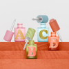30ml PET Plastic Bottle na may Press Botton Dropper para sa Serum