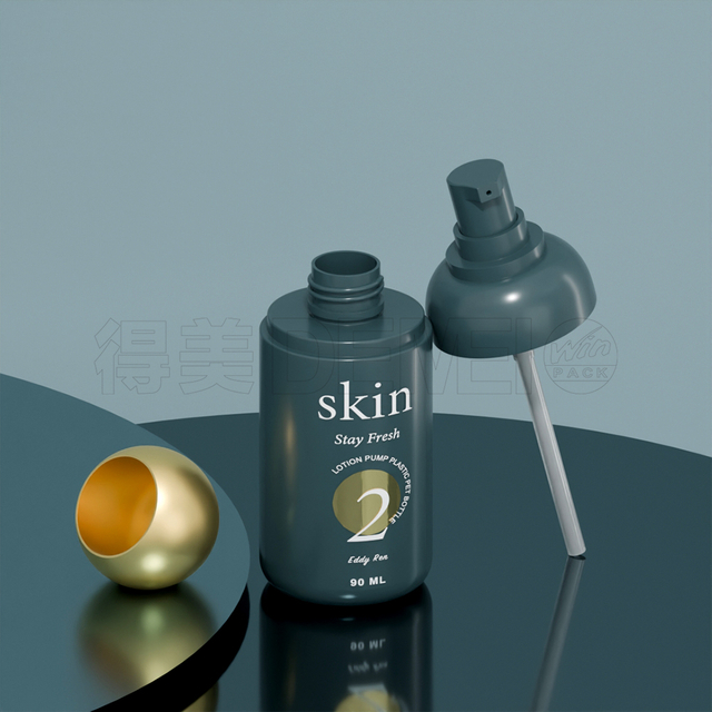 50ml 60ml 90ml 100ml PET Plastic Spray Pump Bote