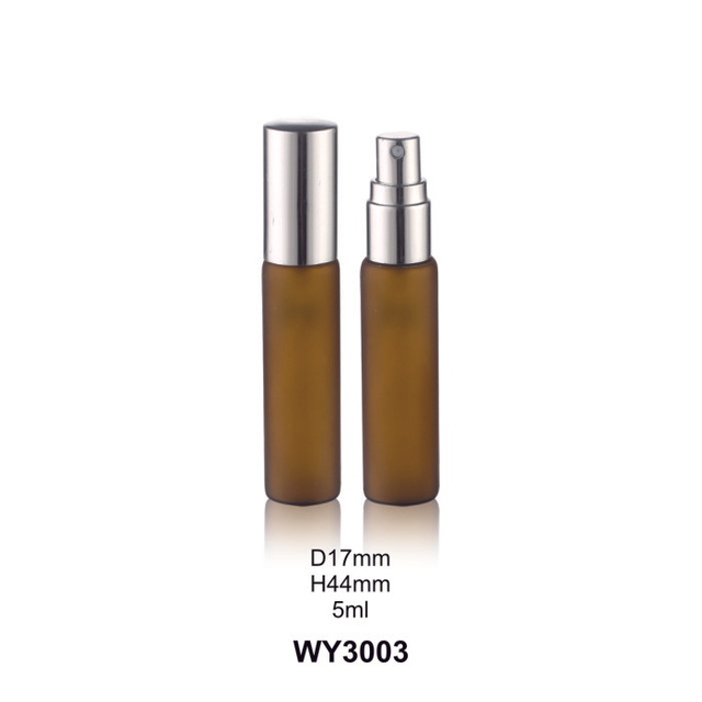 5ml 8ml 10ml 15ml Clear O Amber Perfume Spray Bottle na may Aluminum Sprayer At Aluminum Cap