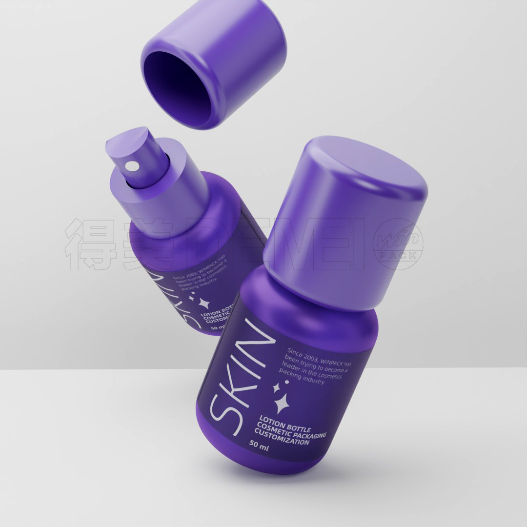 50ml 100ml PET 플라스틱 로션 스프레이 병